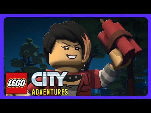 LEGO City - 学校に潜入！ドロボウを捕まえろ | 子供アニメ | WildBrain キッズ
