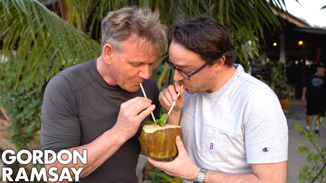 Gordon Ramsay Makes a Laos-Inspired Pia Colada
