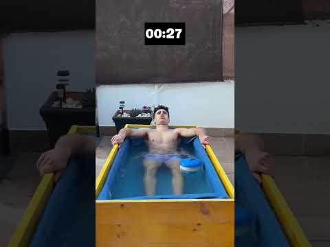 DIA 51❄️6AM COLD BATH #wimhof #cold #frio #icebath #challenge