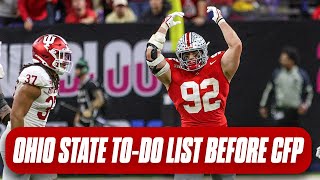 Ohio State to-do list after Big Ten Championship loss, reaction to College Football Playoff draw