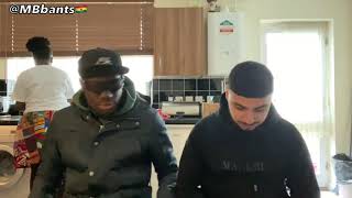 When your white friend eats Ghanaian food for the first time.