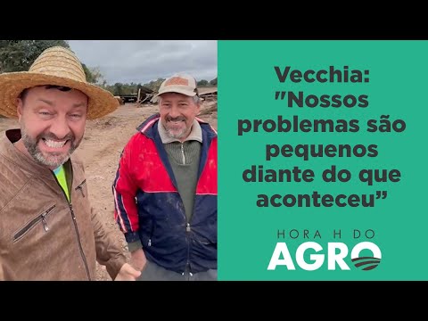 "Vai ficar marcado na minha história"; agricultor viaja até o RS para ser voluntário | HORA H