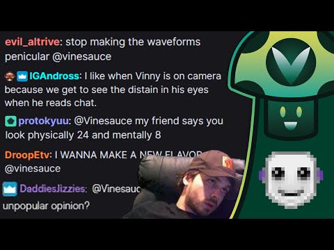 Vinny Reads Unhinged Chat Messages Compilation