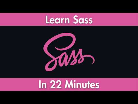 Sass Tutorial for Beginners - CSS With Superpowers