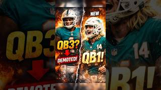 Tua QB3?! Quinn Ewers is the NEW QB1 😳 #finsup #dolphins #tua