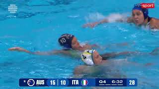 Mondiali, Pallanuoto femminile: Australia-Italia 19-15, gli highlights