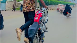 Karachi one wheelling