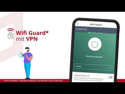 McAfee Mobile Security   WLAN VPN & Diebstahlschutz   DE