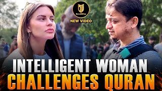 Quran Is Outdated? Woman Questions Islam | Mansur | Speakers Corner
