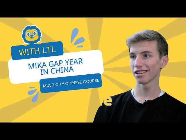 Mika Gap Year in China - Multi City Chinese Course // LTL Shanghai, Beijing - English