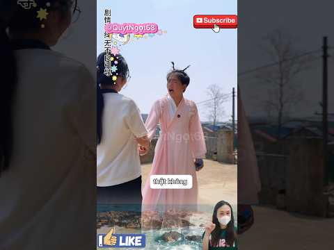 Em trai bị chị bắt giả làm con gái để quay clip #shortvideo #funny #reviewvui #haihuoc