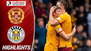 Motherwell 2-0 St. Mirren | Superb James Scott strike keeps Motherwell high | Ladbrokes Premiership