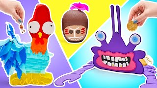 🔴 मोआना मैजिक से अपनी पार्टी का रूप बदल दें! 🌊✨ 10 अद्भुत DIY क्राफ्ट्स LIVE