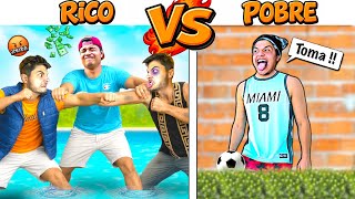 RICOS BRIGARAM FEIO com SOCO NA CARA!! (Rico Vs pobre Episódio 3)