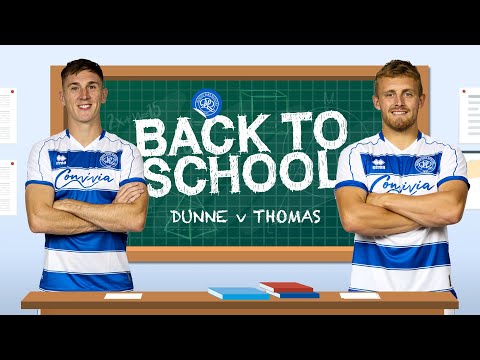 Back to school with Jimmy and George