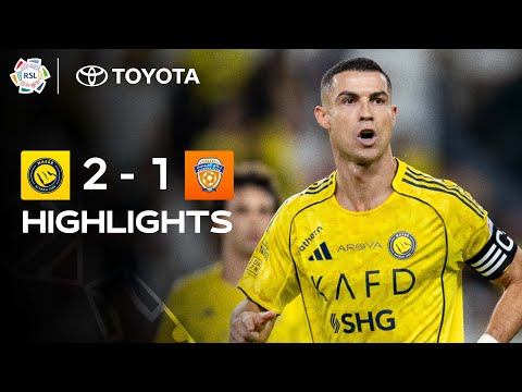 Ronaldo's last minute penalty seals all 3 points for Al Nassr! 🐐 | Powered By Toyota thumbnail