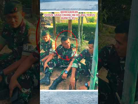 tni senior di buat resah oleh kedua tni ini #tni #tniad #tniindonesia #bravo