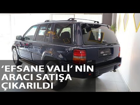 ‘Efsane Vali’ Yazıcıoğlu’nun Makam Aracı Satışa Çıkarıldı