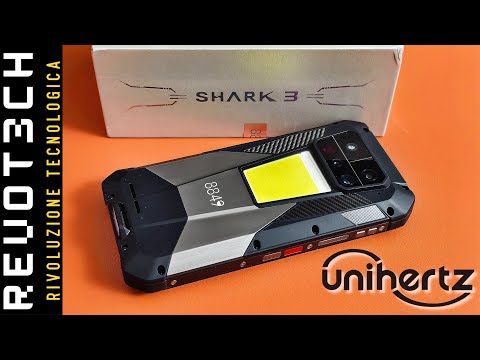 8849 Unihertz Shark 3. Display Amoled a 120 hz, 5G e 11600 mAh - Review