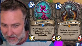 🎲🍀Stranglevine Deathrattle Madness! Hobbs' DK Overwhelms Mill Druid