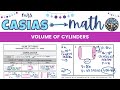 Calculating the Volume of Cylinders