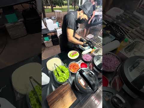 Shawarma de frango empanado