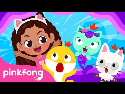 @BabyShark x @GabbysDollhouse : Let's Play Hide and Seek | Baby Shark Dance | Pinkfong Official