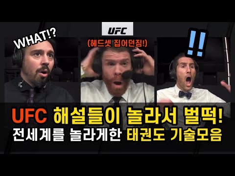 UFC에서 사용된 믿을 수 없는 태권도 기술 10가지