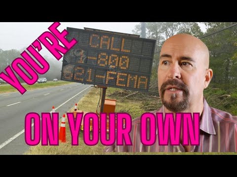 STORM VICTIMS SOLD OUT FEMA MONEY IS GONE - PEOPLE HAVE LOST EVERYTHING