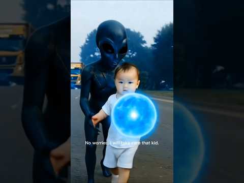 Alien Hero Ensures Kidโs Road Safety: AI-Generated! (Part 2)#aivideos