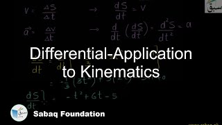 Differential-Application to Kinematics