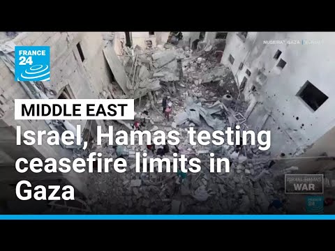 YouTube video thumbnail: Gaza Civil Defence Says 21 Killed in Israeli Strikes