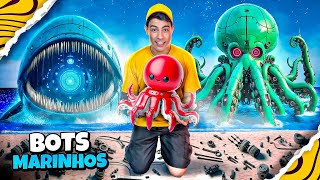 FIZ BOTS DE MONSTROS MARINHOS em 24 HORAS