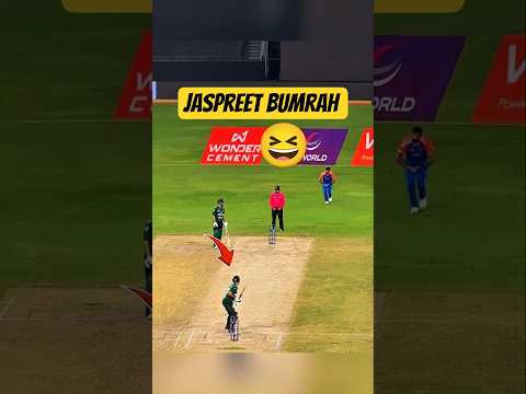 Bumrah Ne Haris Rauf Ko Clean Bowled Karke Uske Style Me Kiya Celebration 😍🔥 #shorts