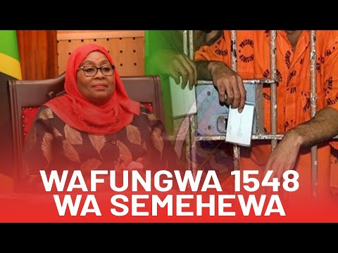 RAIS SAMIA ASAMEHE WAFUNGWA 1548 WAMO WALIOHUKUMIWA KUNYONGWA