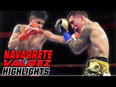 Emanuel Navarrete & Oscar Valdez GO BACK TO WAR!!! First FIGHT HIGHLIGHTS before rematch