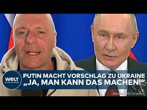 PUTINS KRIEG: Wende bei Ukraine? Russland macht Angebot! Wie reagiert Europa und die USA?