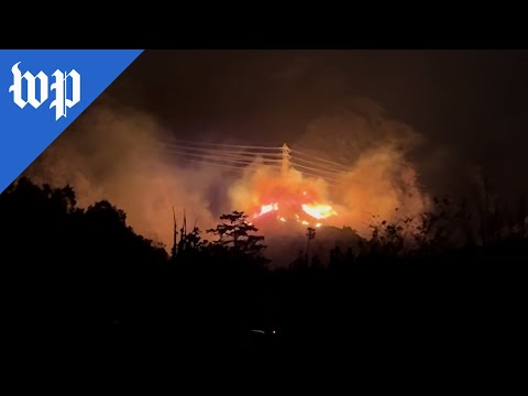 A harrowing escape from the California wildfires