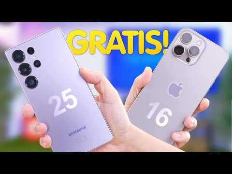 Samsung S25 vs iPhone 16 GRATIS!!!!!!!