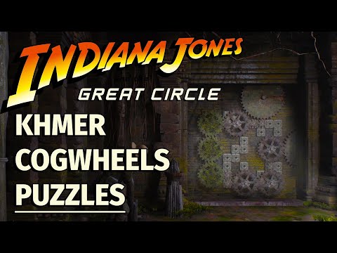 Khmer Cogwheel Puzzles - Indiana Jones and the Great Circle