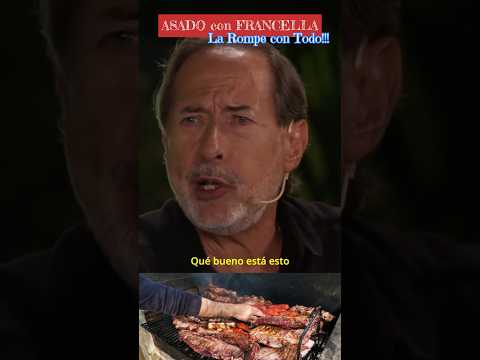 #asado con #francella #larompe #contodo #viral #grilltime #youtubeshorts #argentina #entrevista #yt