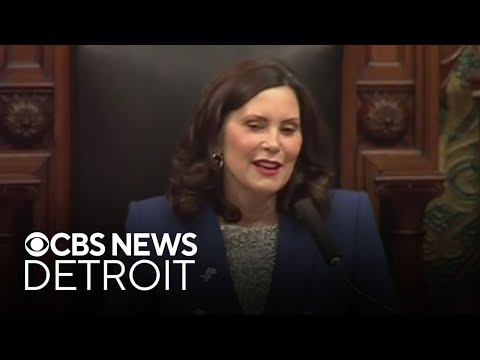 YouTube video thumbnail: Whitmer Visits White House to Talk About Tariffs' Impact on Michigan