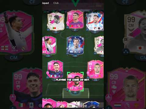 We Finally Got A 99 Rated Squad 🥹 #fc24
