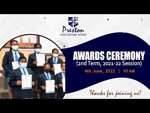 Awards Ceremony (2nd term 2021-22 Session)  ||  Preston International School
