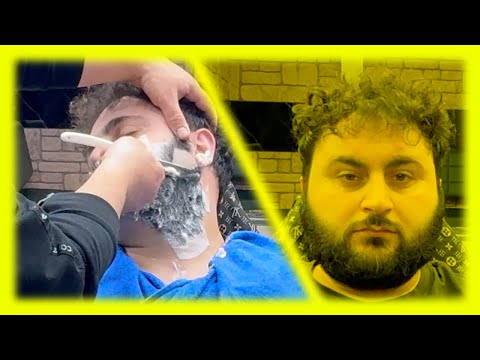 Barber T’s Smoothest Shave Ever | Full Beard to Fresh Face