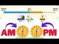 Exploring AM & PM Time for Kids