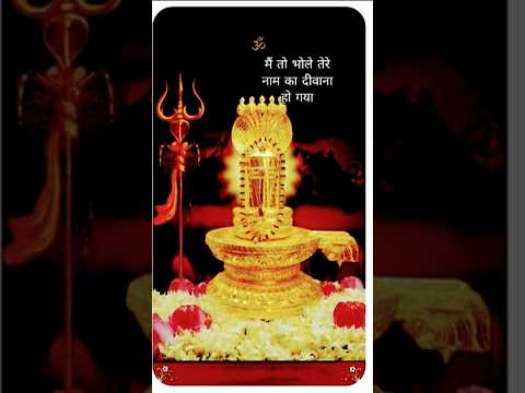मैं तो भोले तेरे नाम का दीवाना हो गया#shorts