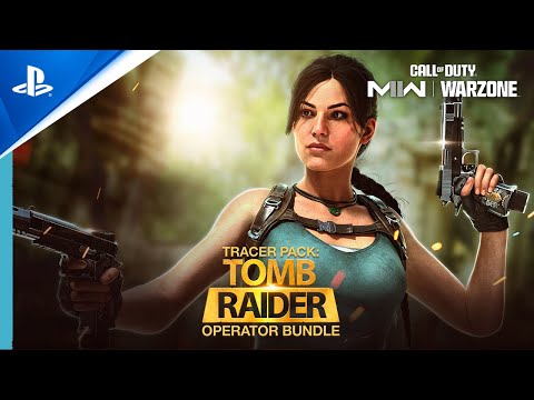 Call of Duty: Modern Warfare II & Warzone - Lara Croft Operator Bundle | PS5 & PS4 Games