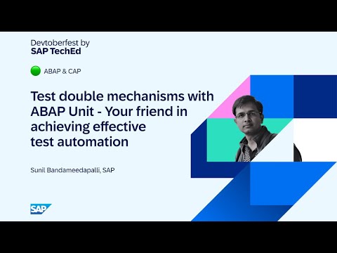 ? Test double mechanisms with ABAP Unit – Your friend in achieving effective test automation