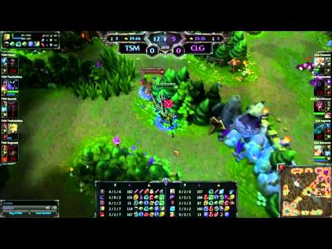 League of Legends Season One Championships - Top 10 Highlights Day 1 HD